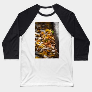 Fallen Leaves Baseball T-Shirt